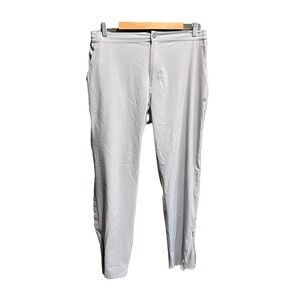 Thousand Miles Light Gray Ankle Zip Men's Activewear Pants Size Large